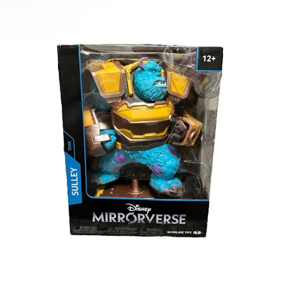 Disney Mirrorverse Sulley Figure in Blue and Yellow
